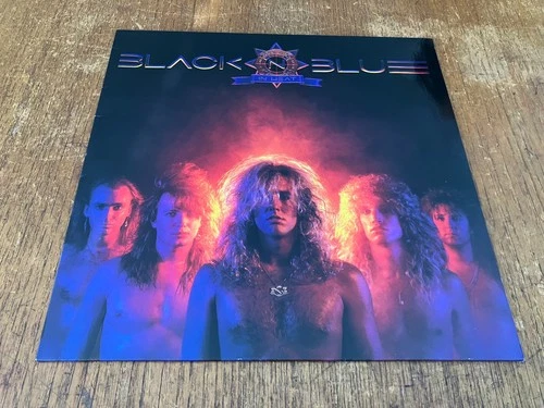BLACK 'N BLUE In Heat LP Vinyl 1988 German 1st Press Kiss Warrant Tommy Thayer