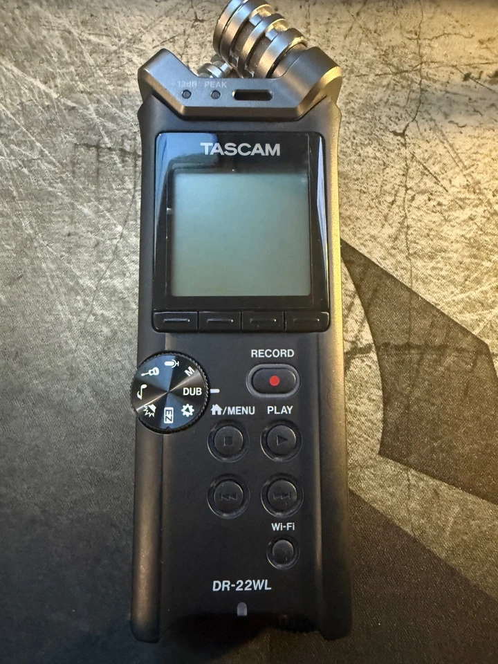 TASCAM DR-22WL Portable Handheld Recorder with Wi-Fi + 4GB MicroSD Card
