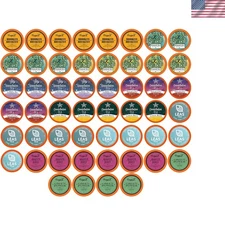 Diverse Assorted Tea Pods Variety Pack, 52 Count – Perfect for K Cup Brewers