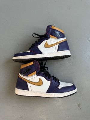 Jordan 1 Retro High OG Defiant SB LA to Chicago (Used/No Box) Size 10.5M