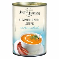 JüRgen Langbein Hummer Rahm Suppe Mit Hummerfleisch 400Ml Dose