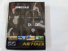 BIOSTAR A870U3 AMD X6 AM3 System  MAINBOARD