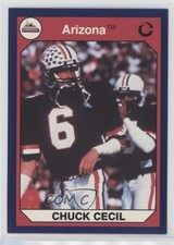 1990 Collegiate Collection University of Arizona Chuck Cecil #24 7ut