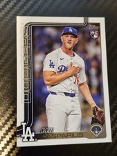 2025 Topps Series 2 - Ben Casparius #384 (RC) Los Angeles Dodgers 