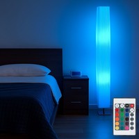 Stehleuchte Deckenfluter Standlampe Fernbedienung Farbwechsel Led Dimmbar 119Cm