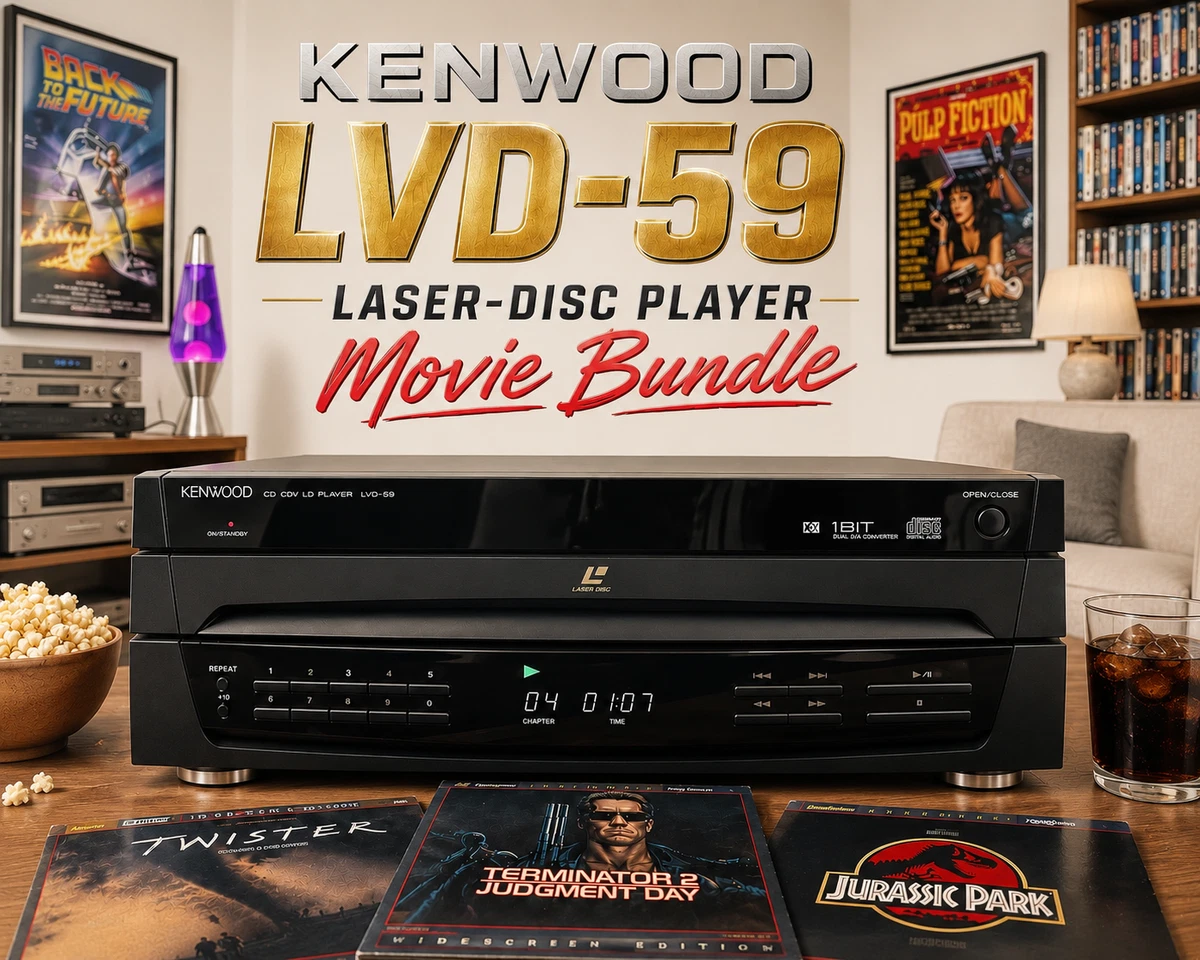 Kenwood Vintage Laserdisc Players for sale | eBay
