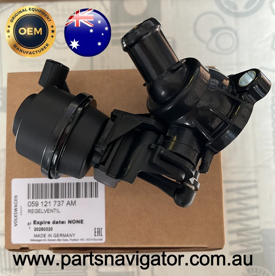 COOLANT REGULATING VALVE AUDI A4 A5 S5 A6 S6 A7 A8 3.0 V6 TDI 059121737AM - Image 3 of 3