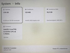 Dell Latitude 5590 | i5-8350U | 16GB RAM | 25...