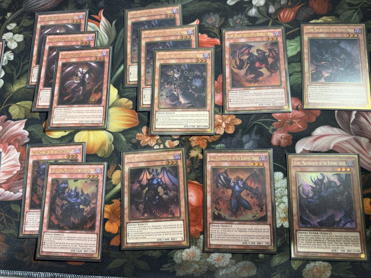 Yugioh Burning Abyss Deck Core - 53 cards!