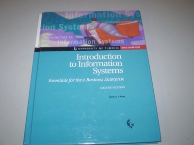 Introduction to Information Systems: Essentials for the e-business Enterpris...