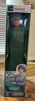 Medline Kim Perioperative Nurse Doll ERASESSI NEW IN BOX