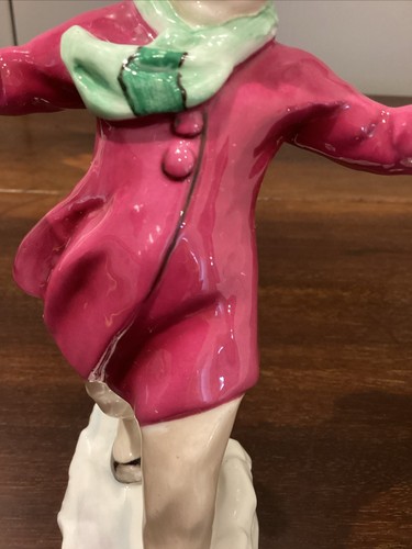 Royal Worcester Figurine “January” 3452. F G Dougherty - Picture 2 of 13