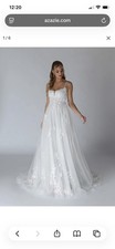 Azazie Alondra Wedding Dress Size 12