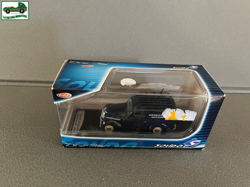 Renault - Juvaquatre Vitrée Gendarmerie - Modèle Presse - 1/43 - Autos Miniatures