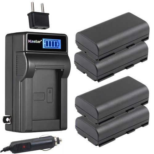 Kastar Battery LCD AC Charger for BP-911 BP-915 Canon XF205 XF300 XF305 XH-A1 - Picture 11 of 11