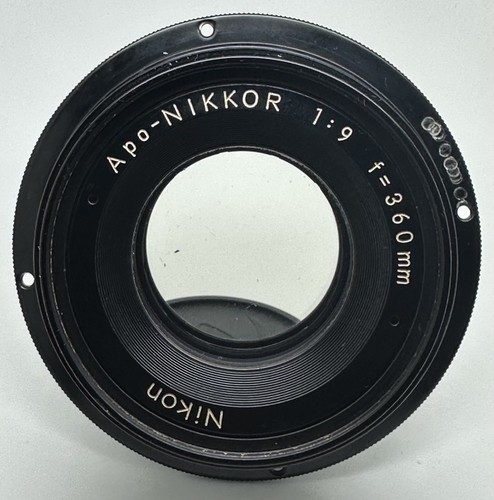 Nikon Apo-Nikkor 360mm F/9 - Large Format Lens /Objectif grand format - Foto 5 di 19