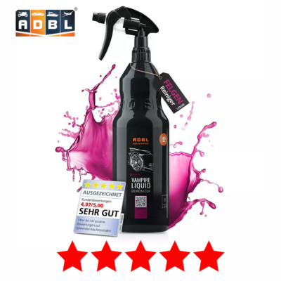 ADBL Vampire Liquid 1L Flugrostentferner Reiniger pH-NEUTRAL Felgenreiniger