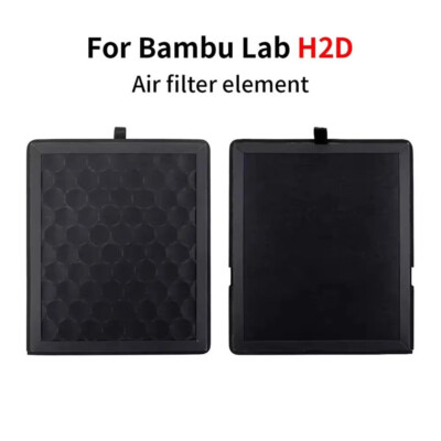 3D Drucker für Bambu Lab  H2D Activated Carbon Air Filter Cartridge Ersatz Teile