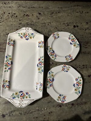 sandwich plate vintage alfred meakin plates