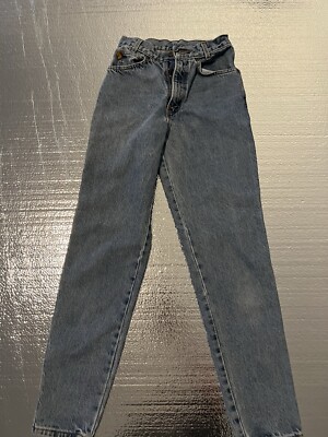 Vintage 90s chic By HIS Super High Rise Made In USA Mom Jeans Tapered Leg Sz 3