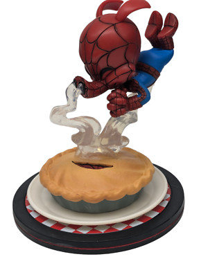Marvel Spider Ham Qfig Elite Figurine Statue Q-Fig Qmx Spider-Verse-Free Ship.