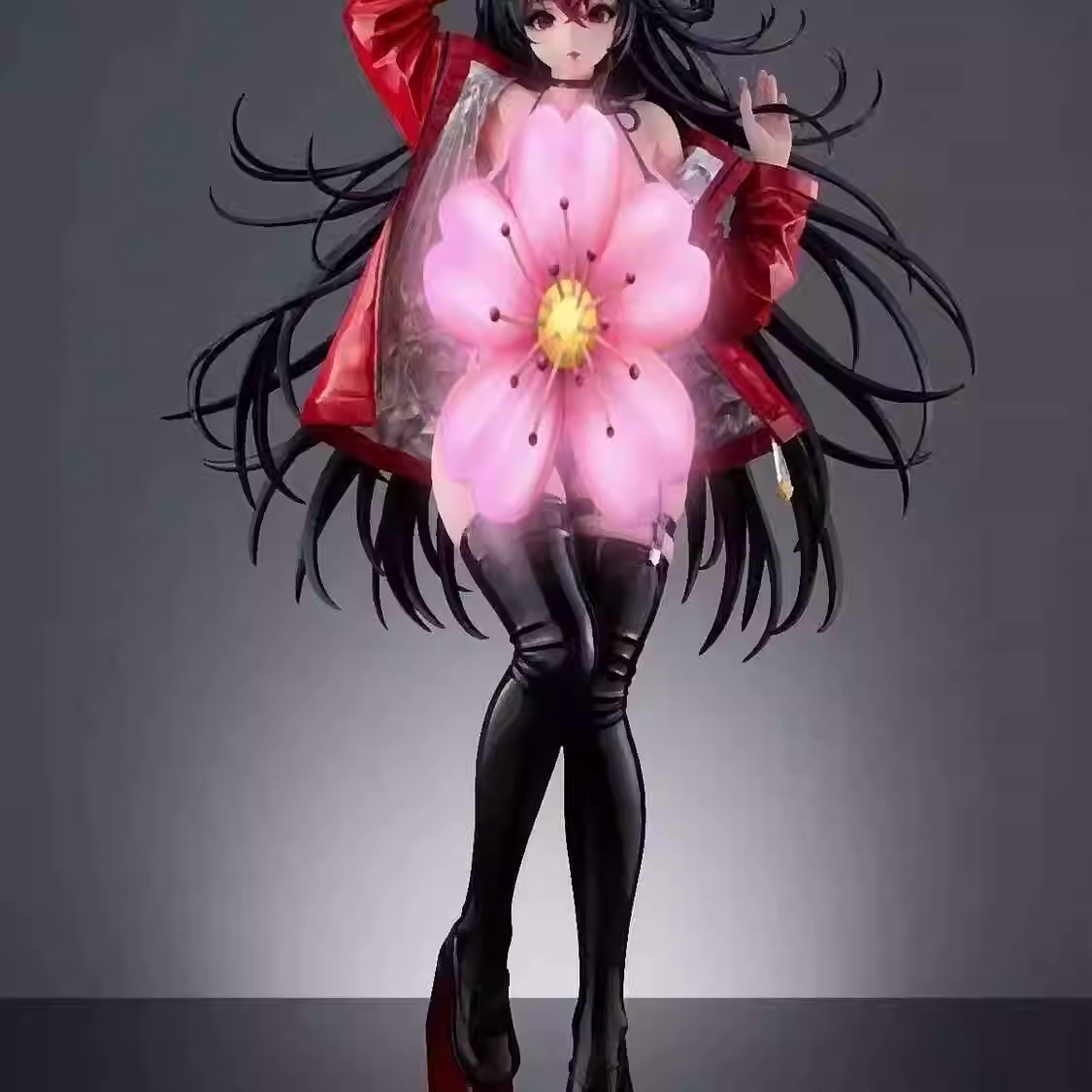 Xinchangda Azur Lane Ijn Shokaku Figurina in PVC Blu Anime Action Figure Regali di Compleanno per i Fan