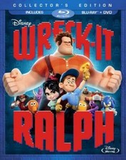 Wreck-It Ralph Two-Disc Blu-ray/DVD Combo - Blu-ray - GOOD