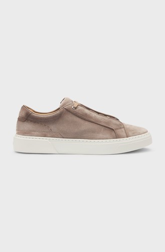 Mens Boss Trainers Gary Tenn Medium Beige Made In Italy - RRP £389 - Picture 7 of 8