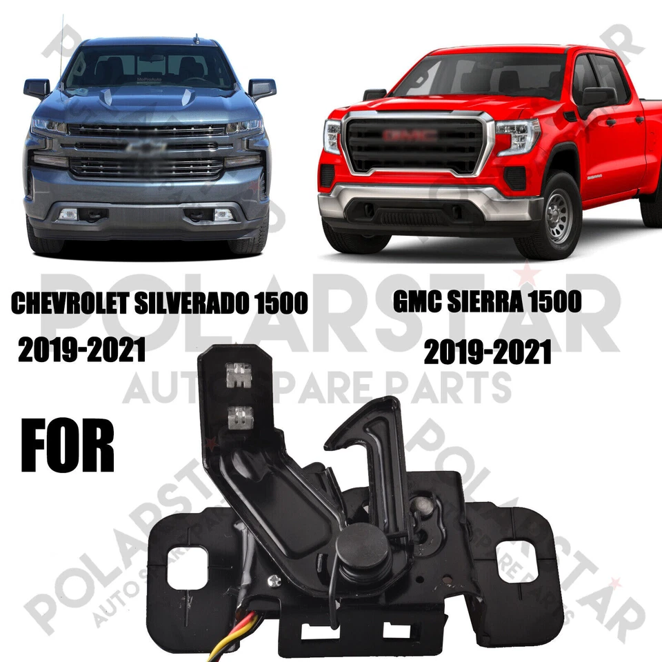 Hood Latch Lock for 2019-2021 Chevrolet Silverado 1500/GMC Sierra 1500 - Image 4 of 4