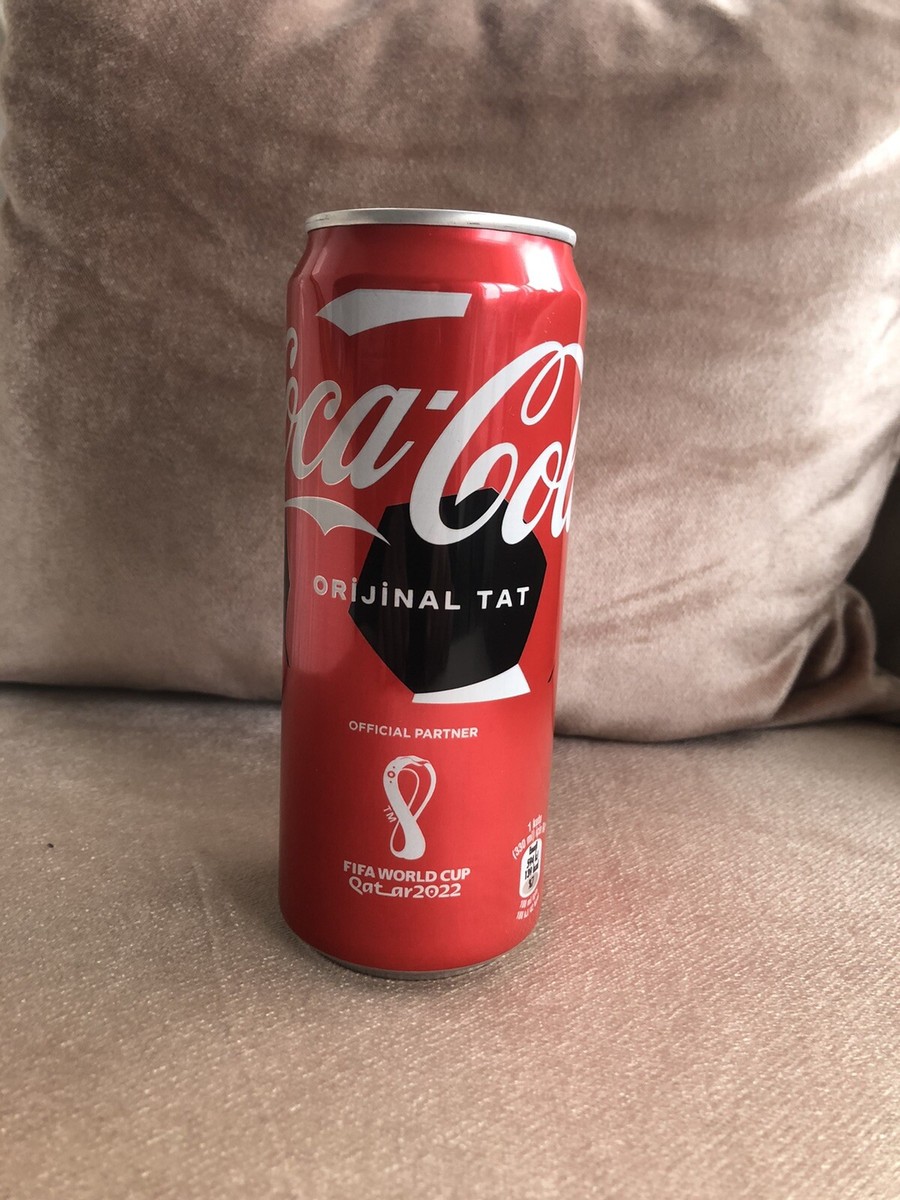 記念グッズ worldcup 2022 semifinal coca-cola cup 2022 COCA-COLA 330ml. FOOTBALL FIFA WORLD CUP QATAR 2022 CAN