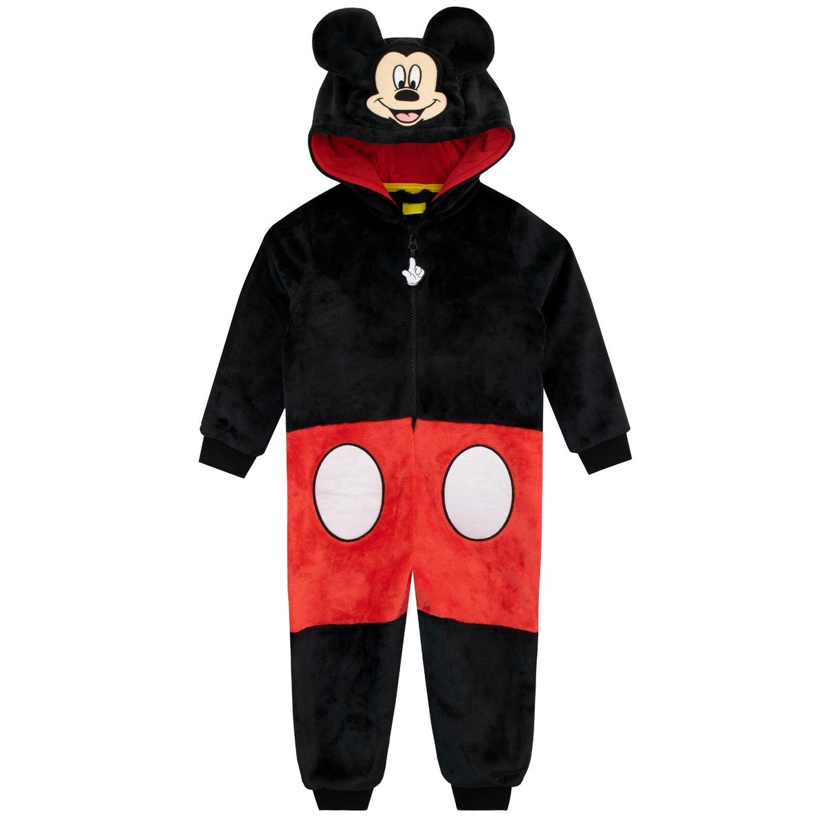 Disney Mickey Mouse All-In-One Sleepsuit Kids Boys 2-8 Years