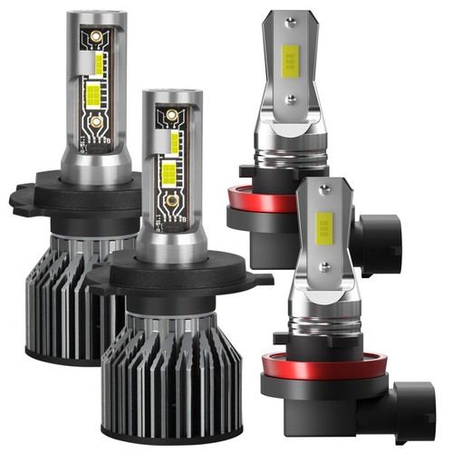 For Honda Fit 2006-2013 2014-2020 CSP LED Headlight Hi/Low+Fog Light Bulbs 6500K - Picture 12 of 13