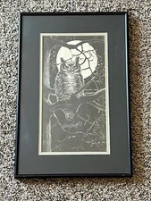 Dennis Smith SIGNED NUMBERED 98/150 Etching Print Framed 12” x 18”