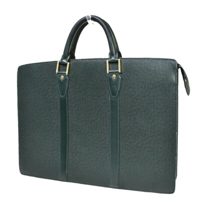 LOUIS VUITTON Porte Documents Lozan Mallette Sac à Main Taïga GN