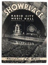 Radio City Music Hall  Program Aug 2 1942~Disney's Bambi~Mrs Miniver