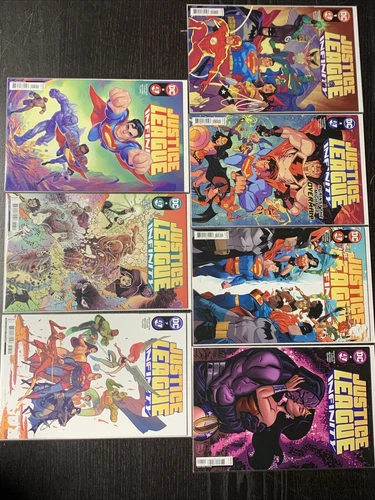 Justice League Infinity Issues 1-7 DC Comics 2021 