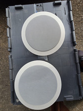 2 x CANTON InCeiling 500 2-Way In-Ceiling Round Speakers - White