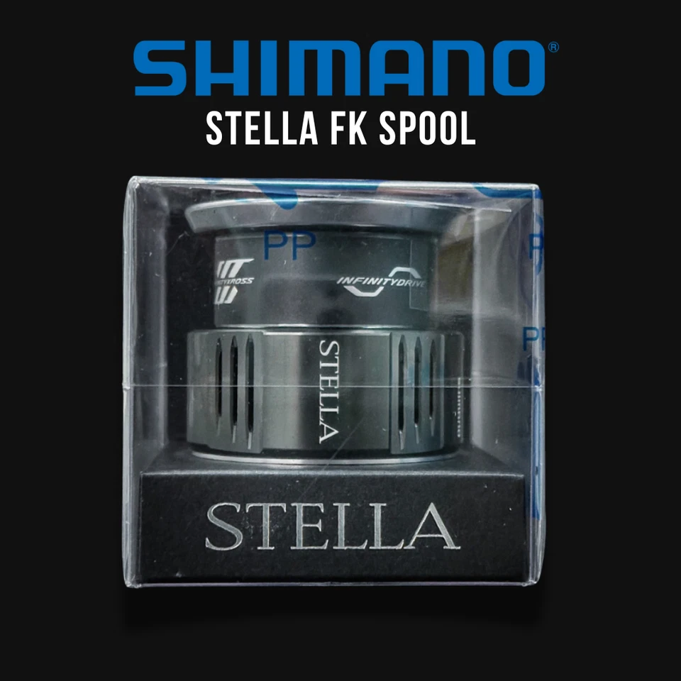 SHIMANO STELLA FK 22 1000,2500,3000,4000,C5000 BOBINA DE REPUESTO / CARRETE - todos los tamaños...