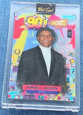 2024 Wild Card Decades “pack In Time” Preview Edition Samuel L