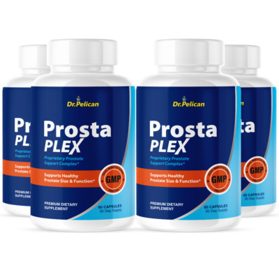 Prosta Plex - Support Supplement for Men - Urinary & Bladder Health- 4 Bottles