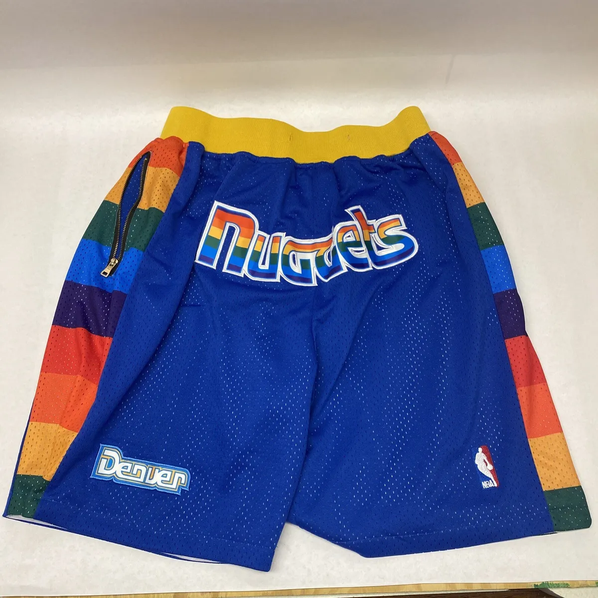 mitchell and ness denver nuggets shorts