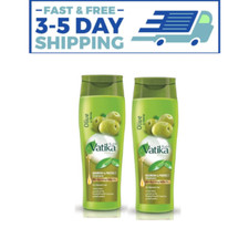 2X Vatika Shampoo Nourish Protect With Olive Oil Henna 400ml