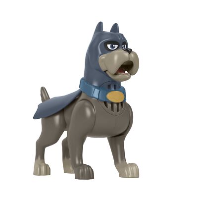 DC Super Pets HJF31 - Bellender Ace Figur, 15 cm großer beweglicher Spielzeughun