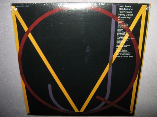 The MODERN JAZZ QUARTET Prestige s/t Self Titled SEALED Gtfld Double Vinyl 2 LP - Picture 3 of 5
