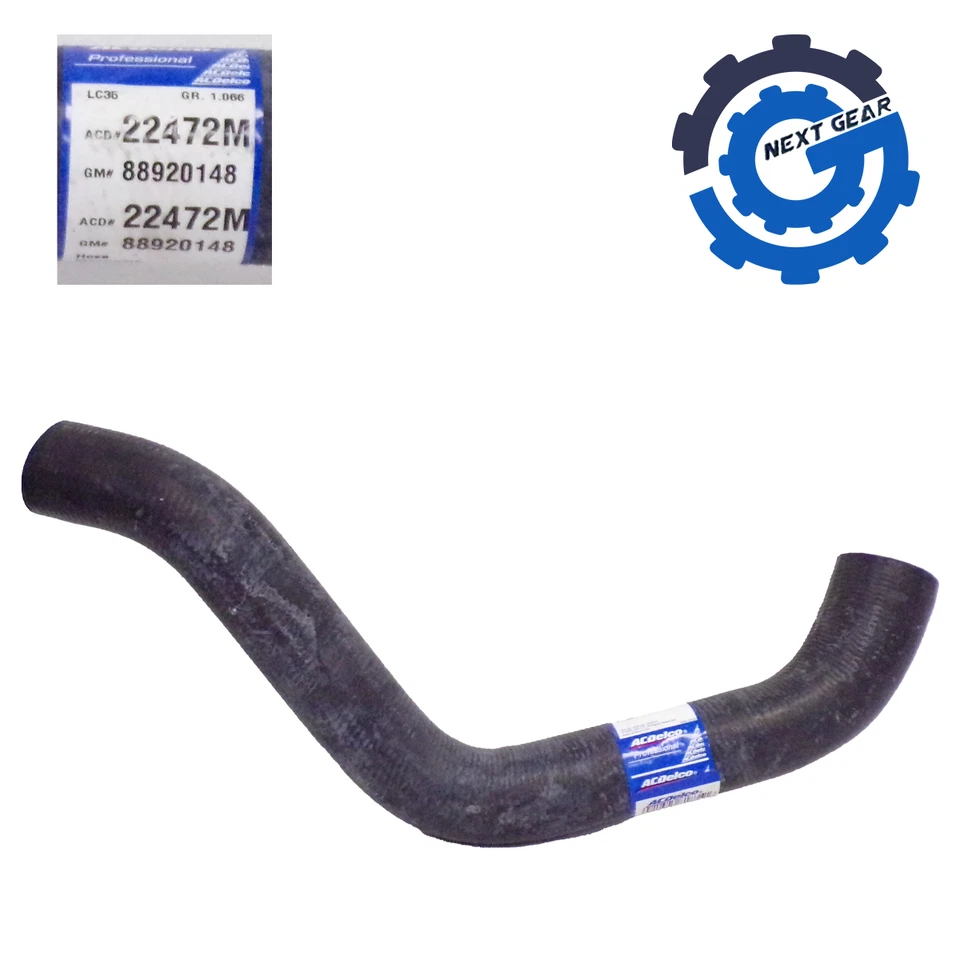 Новый оригинальный производитель ACDelco радиатор шланг охлаждающей жидкости 2003-2008 Dodge Ram 1500 2500 3500 22472M - Изображение 2 из 2