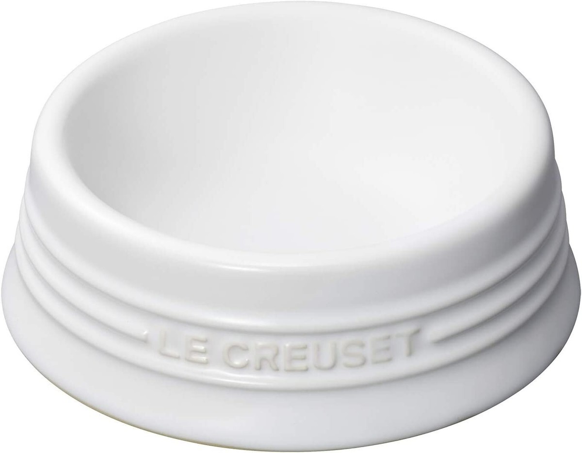 Le Creuset Plate for Pet Food Small Dog & Cat Bowl Dish S size