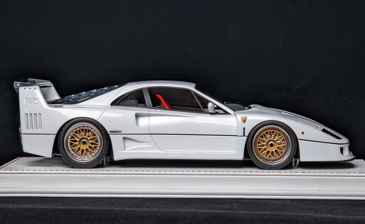 Ferrari F40 (Pearl White) [Davis & Giovanni] 1:18 scale | eBay