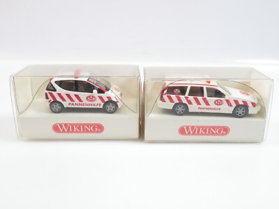 1:87 Wiking Mercedes Benz / Volvo 850 PKW Konvolut ''AvD'' #A1652