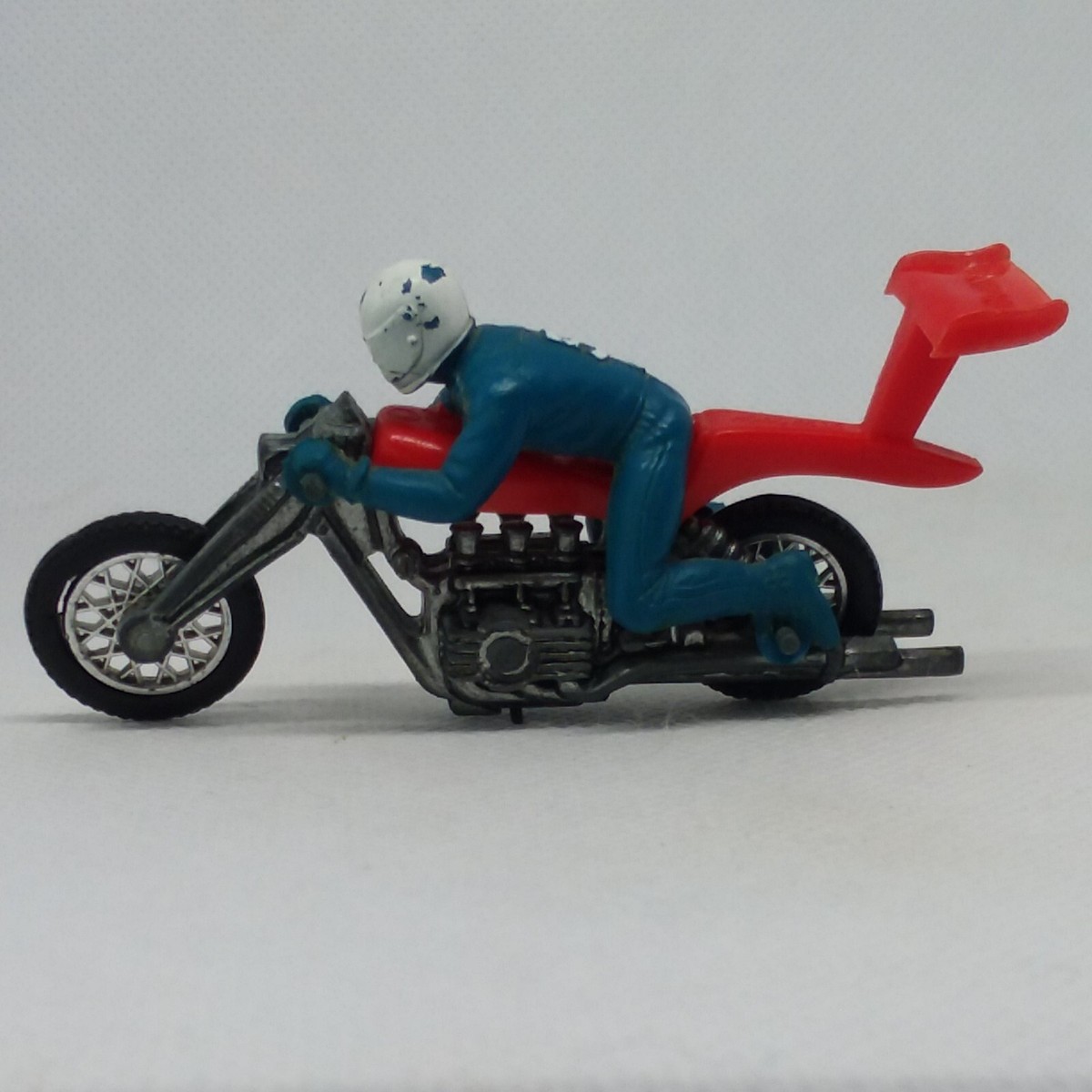 Hot Wheels RRRumblers Motorcycle High Tailers Blue 1971 Made In