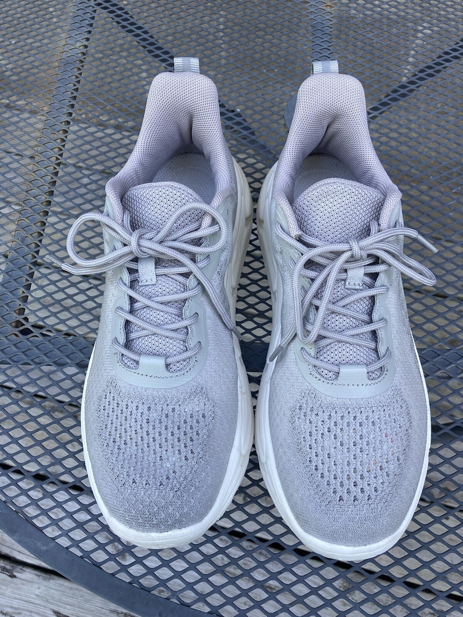 Dream Pairs Women's Fashion Sneakers Size 8 Light Grey Lightweight Walking Shoes